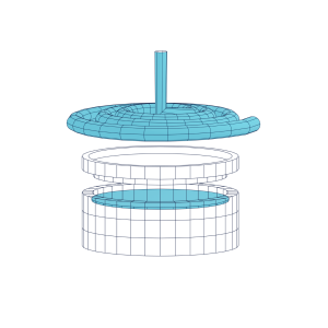 Illustration Siegeln mit induktiver Erwärmung